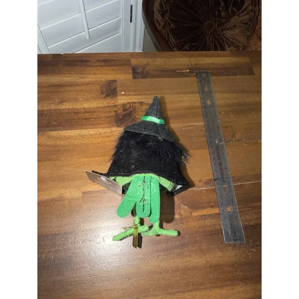 Featherly Friends GLOOMER Bad Witch Halloween Target Bird Figurine Decoration